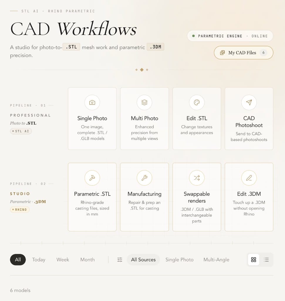 From design to manufacturable file.